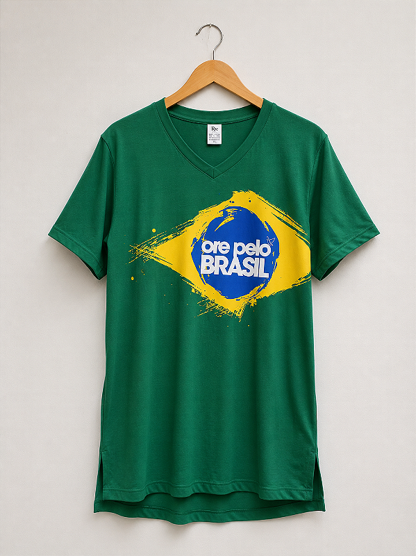 Camiseta Ore Pelo Brasil Long Line