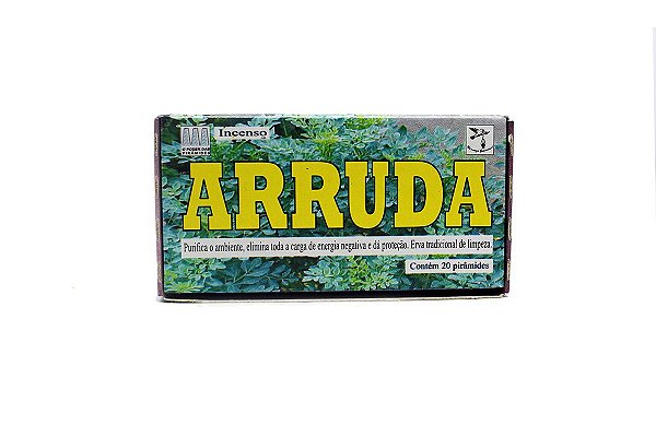 Defumador de Arruda | Incenso Pirâmide