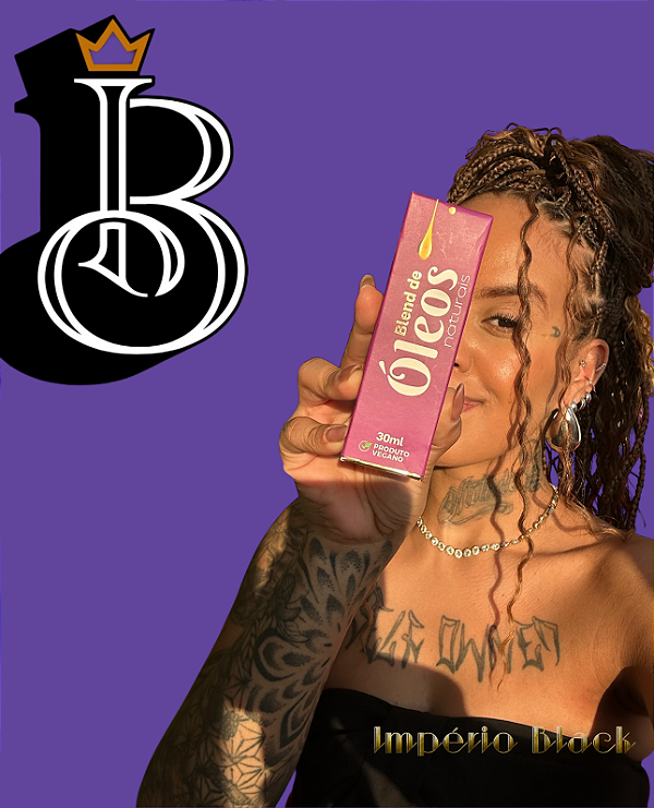 Blend de Óleos -Link Oficial da Embaixador ixtelis - Império Black