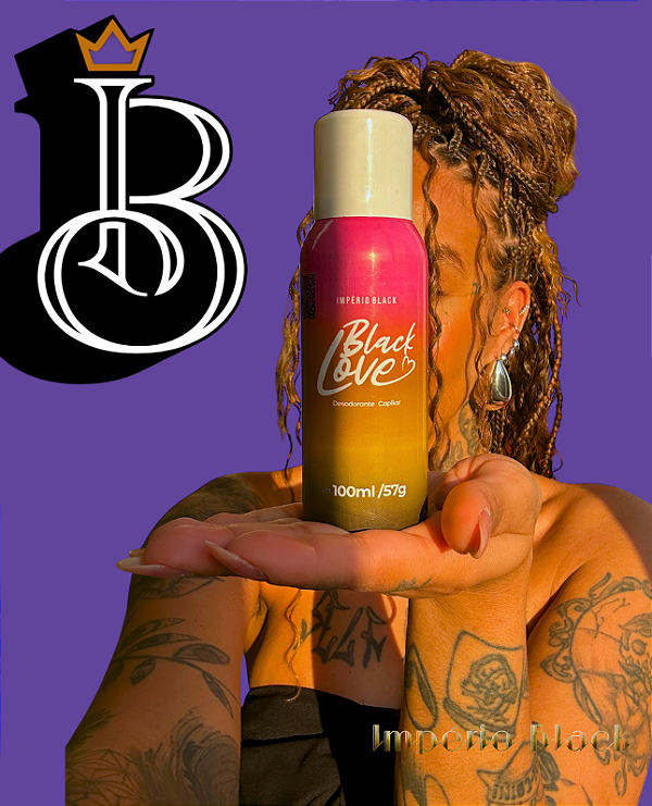 Desodorante capilar 100ml - LINK OFICIAL DA EMBAIXADOR IXTELIS(ATELIER BADU) IMPÉRIO BLACK