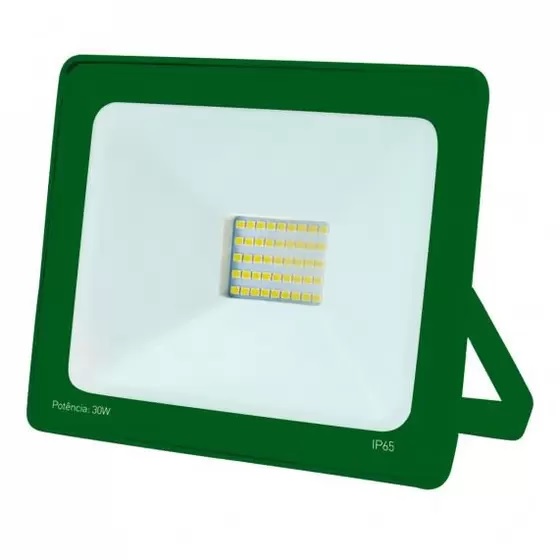 REFLETOR LED 30W VERDE