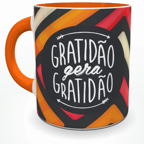 Caneca Personalizada Gratidão gera Gratidão