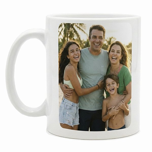 Caneca Personalizada com Foto e Frase