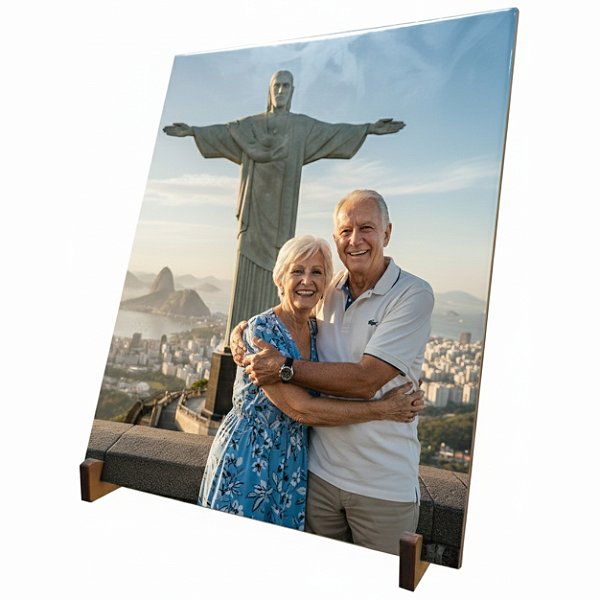 Azulejo com Foto 20x25cm Personalizado