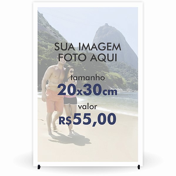 Azulejo Personalizado com Foto ou Imagem de seu Jeito 20x30cm