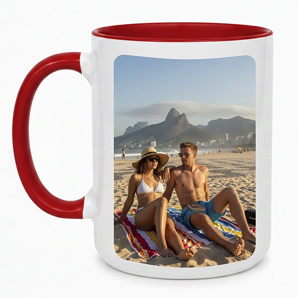 Caneca Personalizada Vermelha