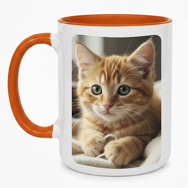 Caneca Personalizada Laranja