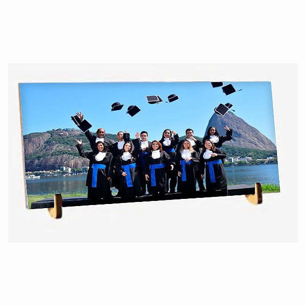 Azulejo 20x10cm Personalizado com Foto ou Imagem de seu Jeito