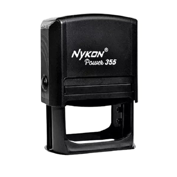 Carimbo CNPJ 60x40mm Automático Preto