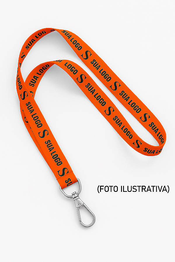 10 Cordões Personalizados para Crachá
