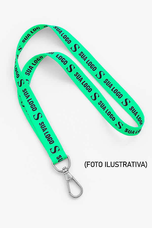5 Cordões Personalizados para Crachá