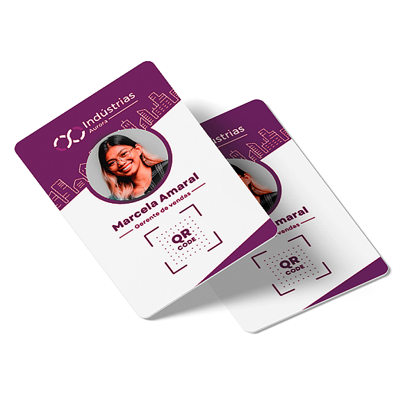 10 Impressões de Crachás Personalizado