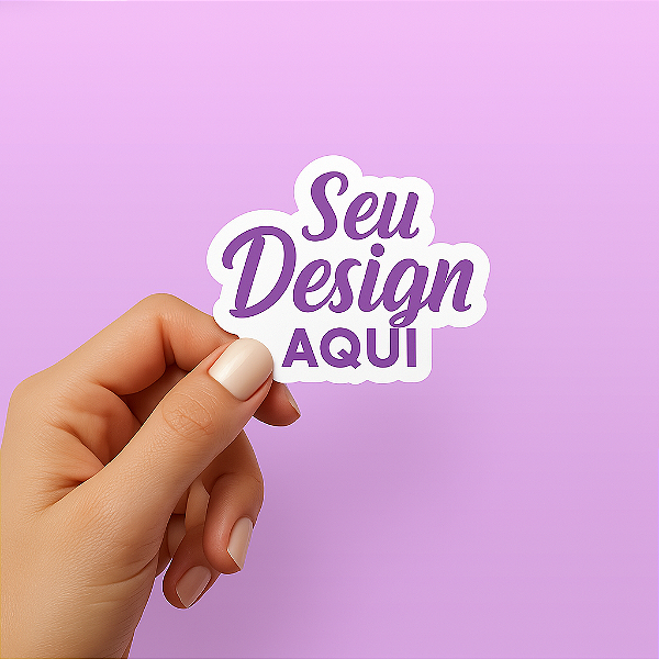 Impressão de 400 Adesivos 5x5cm Fosco com Corte Personalizado