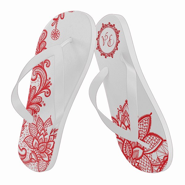Chinelo Personalizado com Foto, logo e Imagem de seu Jeito
