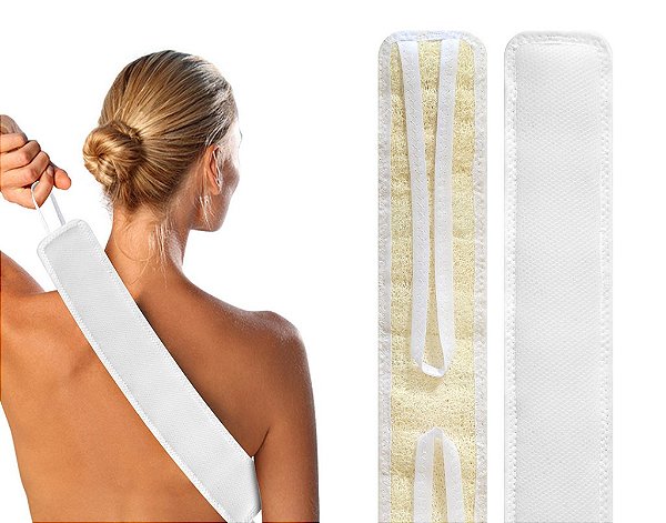 Bucha Vegetal Esponja Banho Para Costas Dorsal - Pop Sponge