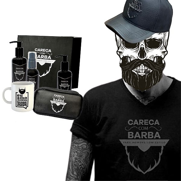 Homens Carecas de Barba fazem muito sucesso • Beard