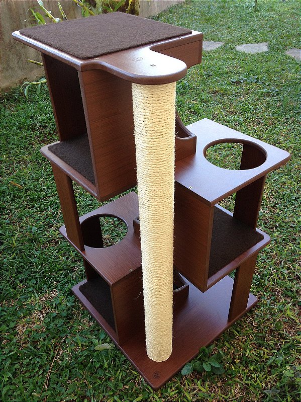 Arranhador Modular De 3 módulos (sob encomenda)