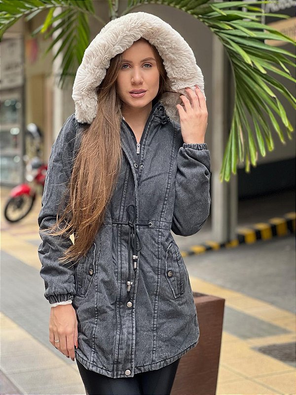 PARKA JEANS BLACK