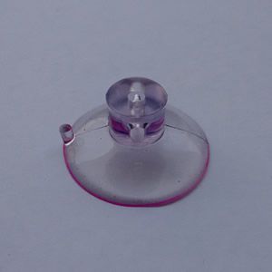 Ventosa pvc 40 mm cab. chata - PCTE com 100 PÇS