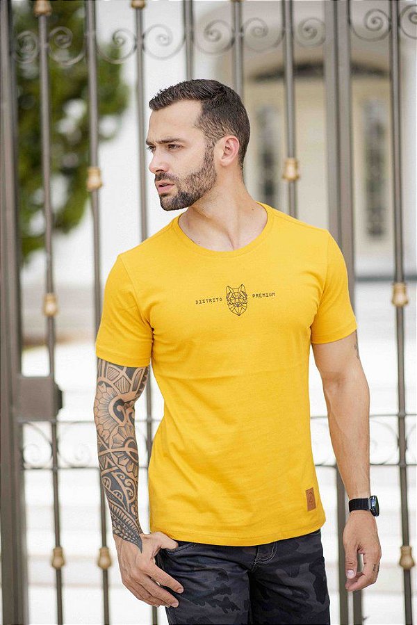 Camiseta Yellow Wolf Premium