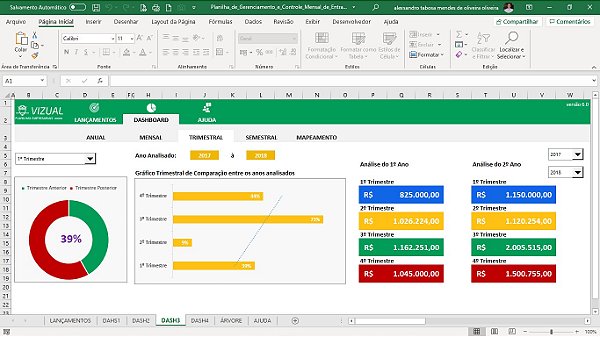 Pacote de Planilhas Pessoais 6.0