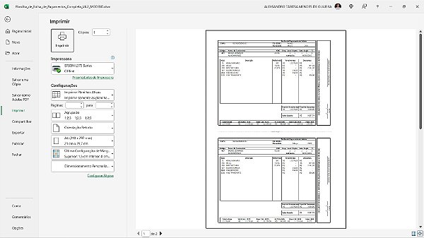 Planilha De Folha De Pagamento Automatizada Holerite Em Excel 63 Vizual Planilhas 3687