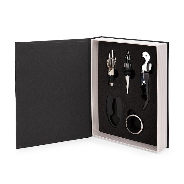 30 Kits Vinho 5 Peças personalizados