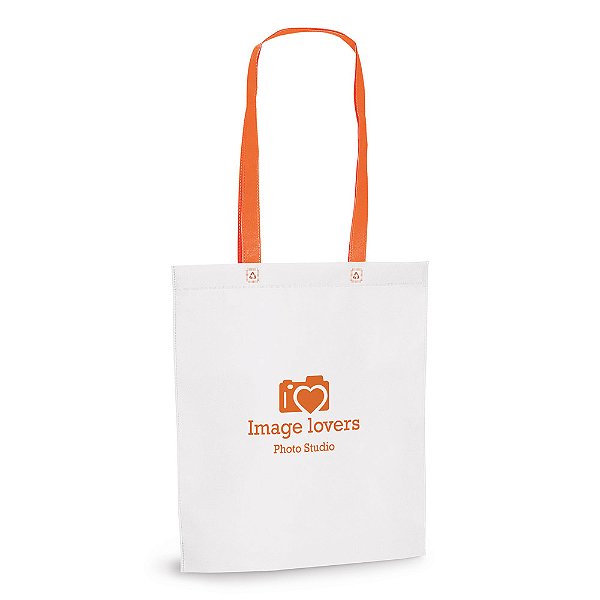 100 Sacolas em non-woven (80 g/m²) termo-selado personalizadas 22906