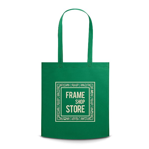 100 Sacolas em non-woven (80 g/m²) termo-selado com alças 22900