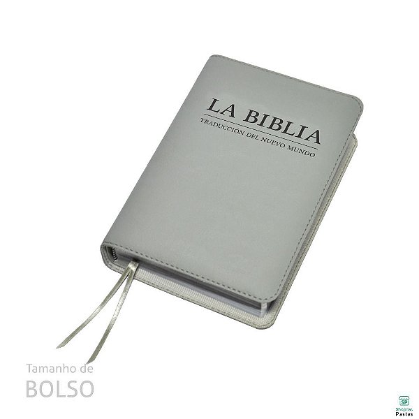 Capa para Bíblia de Bolso com Inscrição em Espanhol