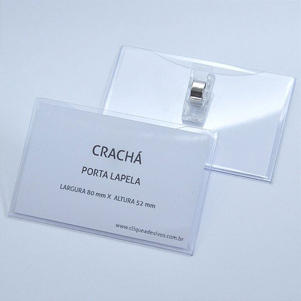 Porta Lapela - Crachá com JACARÉ