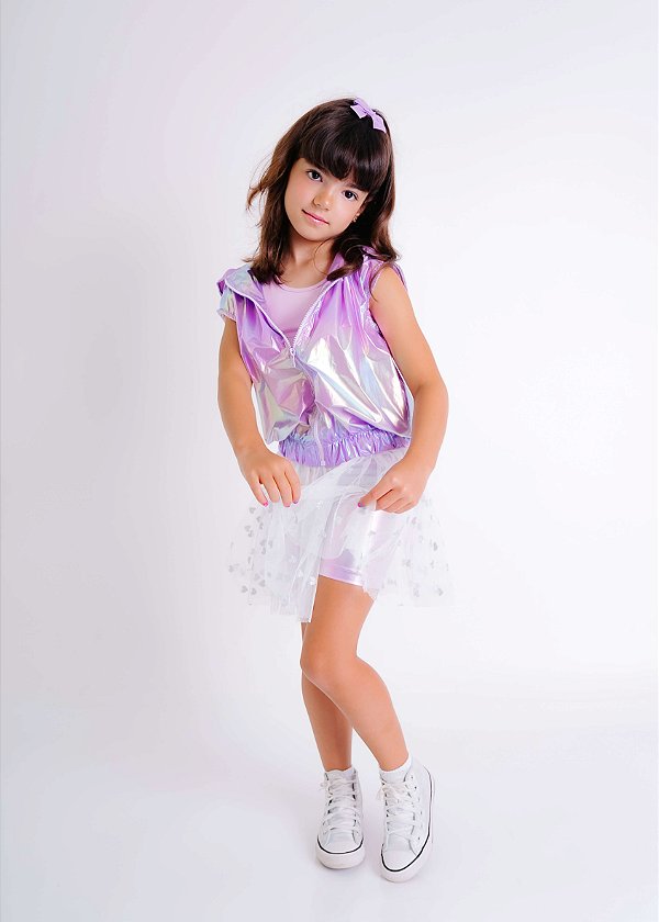 Conjunto Carnaval Lilás Platinado