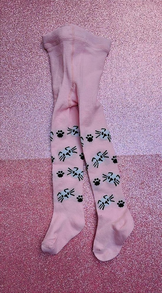 Meia Calça Rosa Bebê