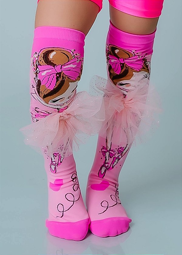 Par de Meias Bailarina 3D