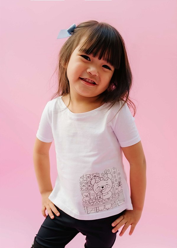 T-shirt Infantil Off-White Bobbie Goods