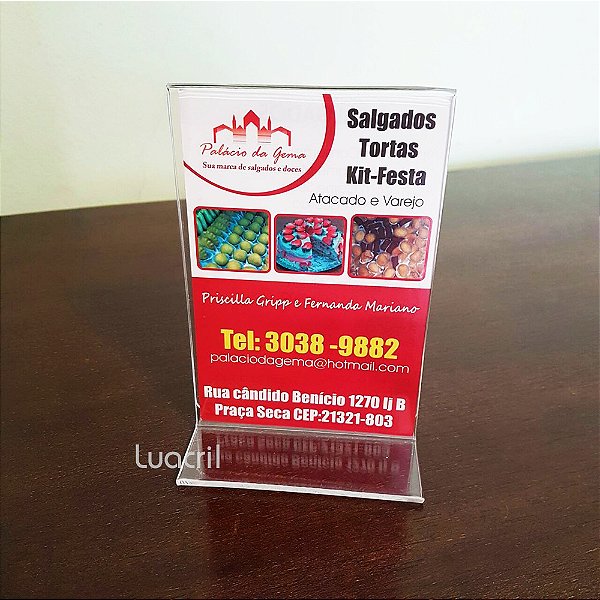 Display de Mesa 10x15cm