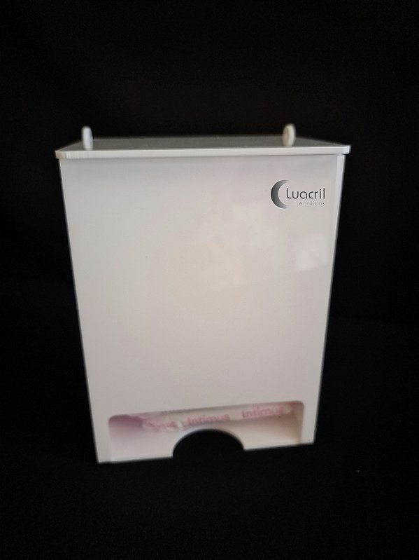 Porta Absorvente em Acrílico Branco