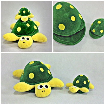 TARTARUGA COM FILHOTE