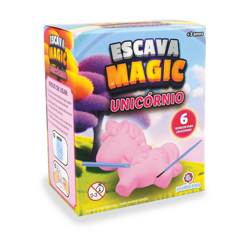 ESCAVA MAGIC UNICÓRNIO