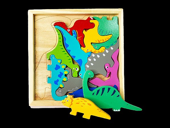 ENCAIXE MDF RF4 - Dinossauro