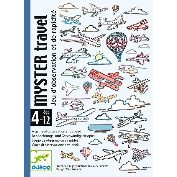 Jogo de cartas - Myster travel