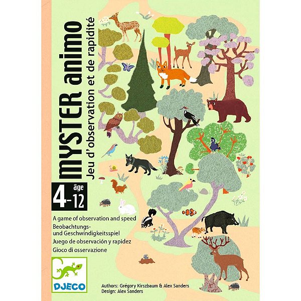 Jogo de cartas - Myster animo