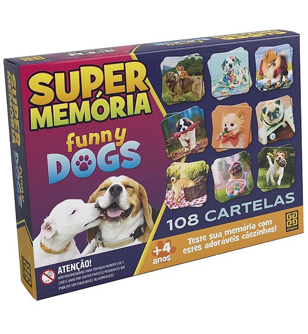 SUPER MEMÓRIA FUNNY DOGS