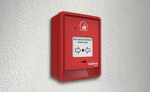 Acionador manual endereçavel AME 521 S/ Sirene intelbras