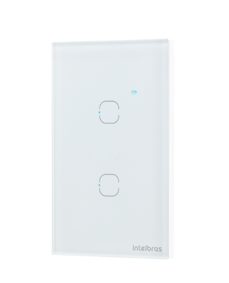 INTERRUPTOR SMART WI-FI TOUCH 2 TECLAS EWS 1002 BR - IZY