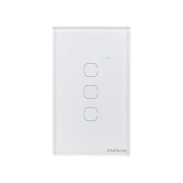INTERRUPTOR SMART WI-FI TOUCH 3 TECLA EWS 1003 BR - IZY