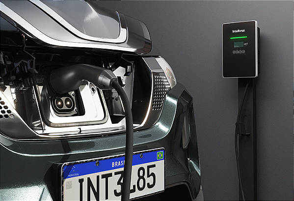 Estação de recarga para veículos elétricos Business EVE 0074B Intelbras