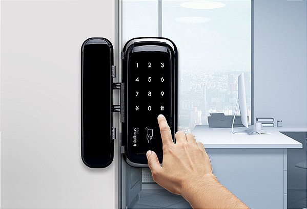 Fechadura digital para portas de vidro FR 400