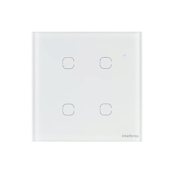 INTERRUPTOR SMART WI-FI TOUCH 4 TECLAS EWS 1004 BR - IZY