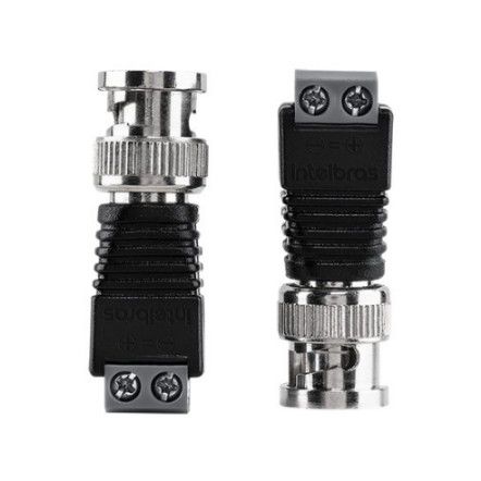 Conector BNC Macho com Borne